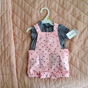 NWT Carters baby Overall